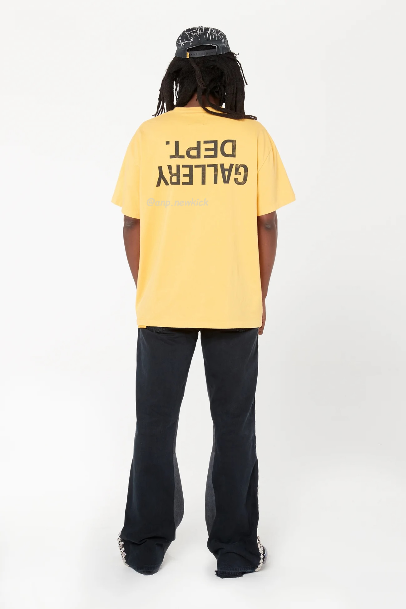 Gallery Dept Fucked Up Reverse English Logo Printed Short Sleeve T Shirt (10) - www.newkick.org